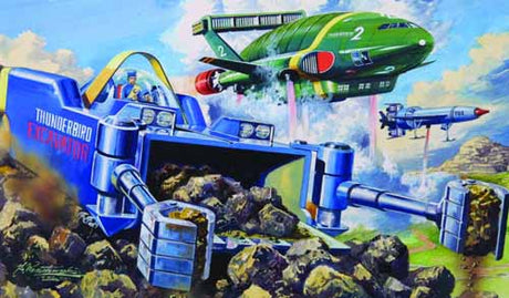 Thunderbird Excavator & Big Tb2 Model Kit --0