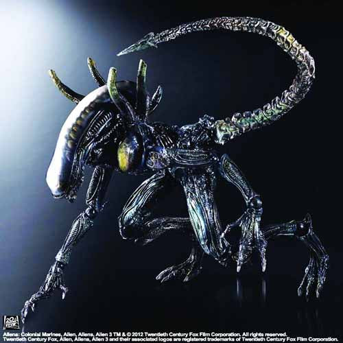 Aliens Colonial Marines Play Arts Kai Lurker Figure -- Sega --0