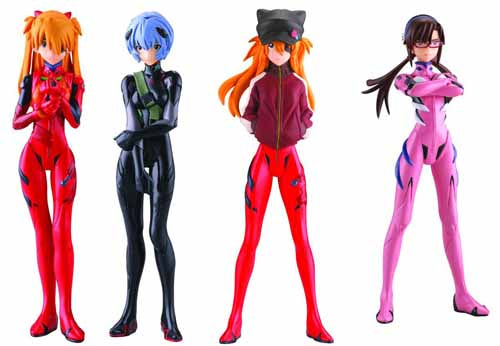 Evangelion 3.0 Heroine Anth 04 Cap Toy 24pc Case --0
