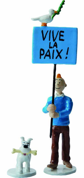 Tintin Viva La Paix Figure --0