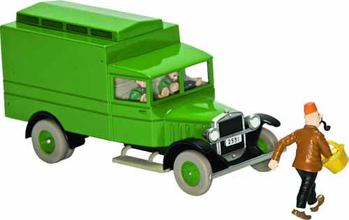 Tintin Transports Police Wagon --0