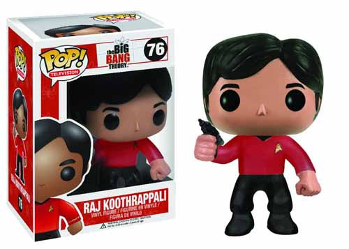 Pop Big Bang Theory BBT Star Trek Raj Vinyl Figure --0