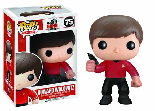Pop Big Bang Theory BBT Star Trek Howard Vinyl Figure --0