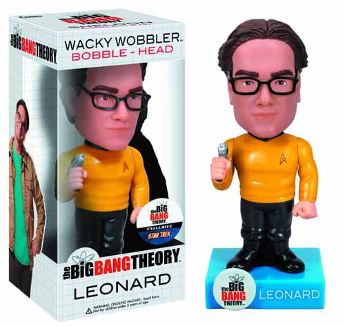 Big Bang Theory BBT X Star Trek Leonard Wacky Wobbler --0