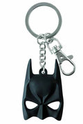 Batman Mask Rubber Pewter Keyring -- Dark Knight --0