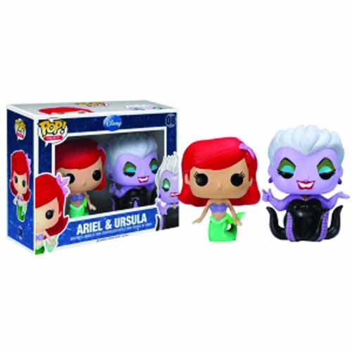Mini Pop Disney Ariel & Ursula Vinyl Figure 2pk --0