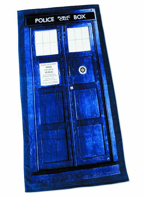 Doctor Who Tardis Towel --0