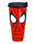 Tervis Spider-Man Mask Wrap with lid 24oz Tumbler --0
