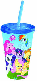 My Little Pony Friendship 16oz Cold Cup with lid & Straw --0