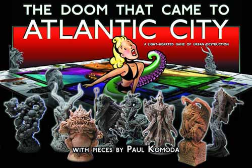 Doom That Came To Atlantic City Board Game --0