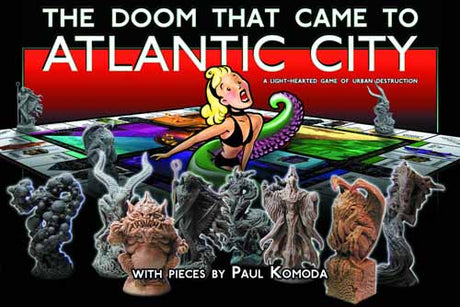 Doom That Came To Atlantic City Board Game --0