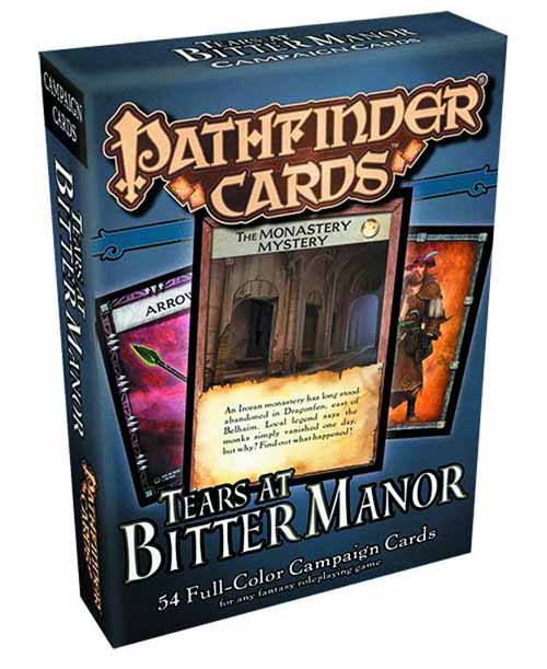 Pathfinder Campaign Cards Tears At Bitter Manor --0