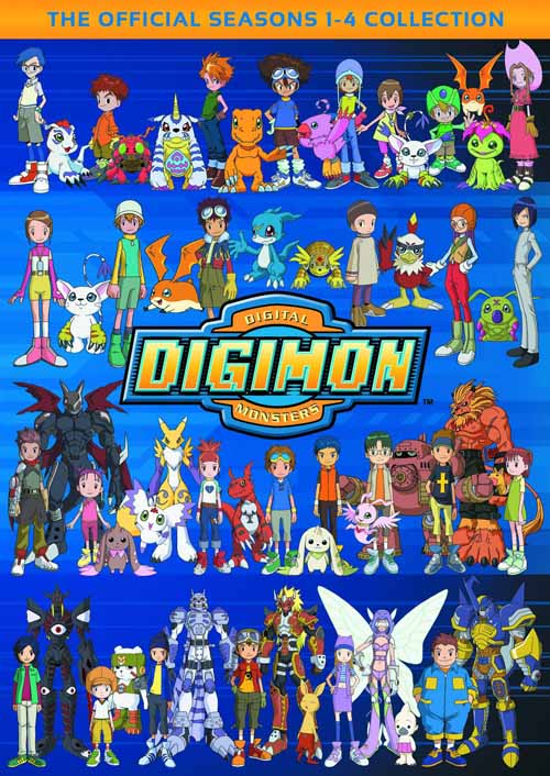Digimon DVD Collection Sea 01-04 --0