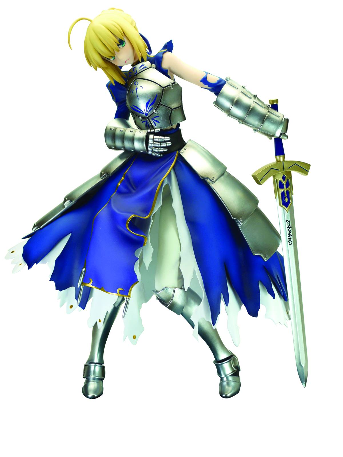 Fate Stay Night Saber Battle Version 1/6 PVC Figure --0