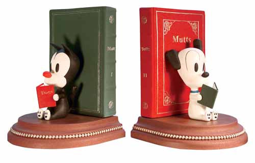 Mutts Bookends --0