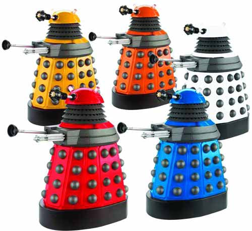 Doctor Who Dalek Paradigm 10 Piece Action Figure Assortment --0