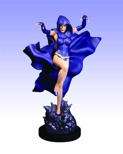 Cover Girls Of The DCU Raven Statue - Adam Hughes DC Comics --0