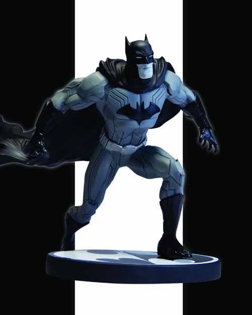 Batman Black & White B&W Statue New 52 - Jim Lee DC Comics DCU --0