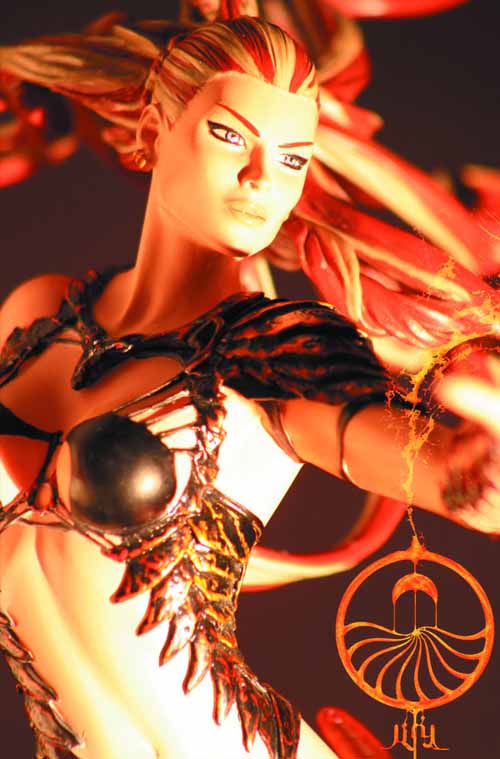 Fathom Kiani Lava Edition Statue - Mike Turner Aspen Comics --0