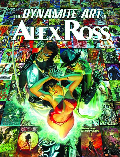 Dynamite Art Of Alex Ross HC Signed & Remarked 2 --0