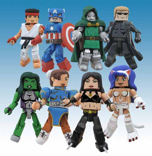 Marvel vs Capcom Minimates Series 3 Assortment --0