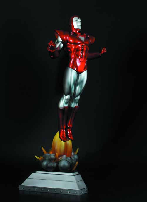 Iron Man Silver Centurion Statue - Avengers Bowen Designs --0