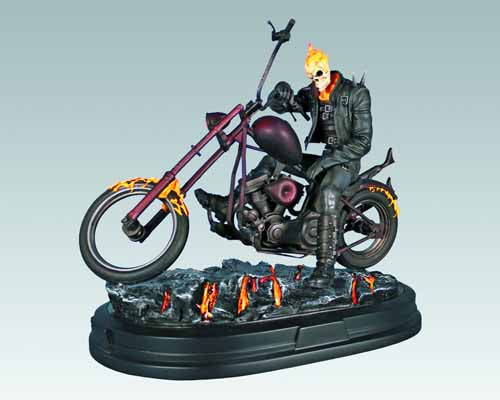 Gentle Giant Ghost Rider Statue --0