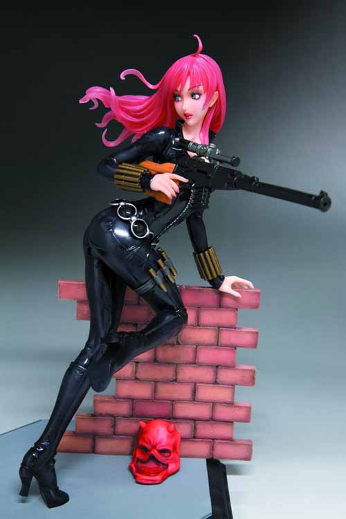 Marvel Black Widow Bishoujo Statue Covert Ops Kotobukiya --0