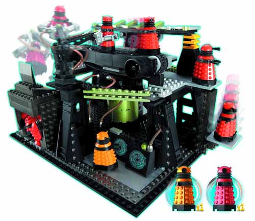 Doctor Who Char Building Dalek Factory Set --0