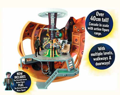 Doctor Who Tardis Playset w/ 5In Action Figure & Mini Fig --0