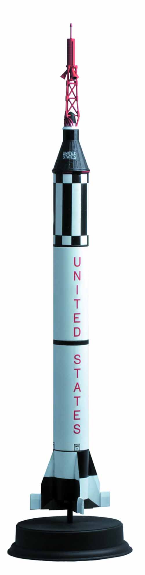 Nasa Redstone Rocket with Mercury Diecast Model --0