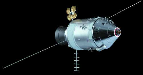 Nasa Apollo 15 CSM 1/72 Scale Diecast Model --0