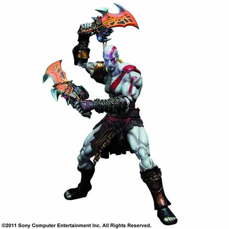 God Of War III Play Arts Kai Kratos Action Figure --0