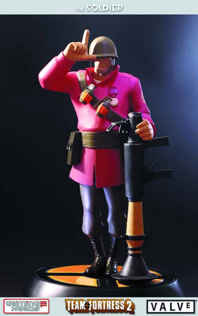 Team Fortress 2 The Soldier Statue Red Version --0