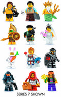 Lego Minifigures Series 8 Display --0