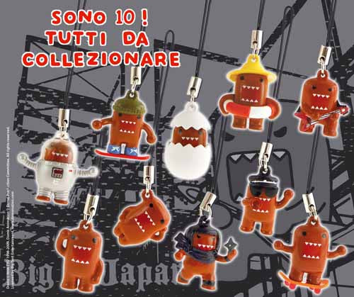 Domo Phone Strap 52Mm Capsule 100 Piece Assortment --0