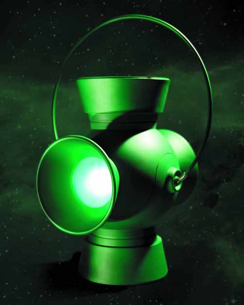 Green Lantern 1:1 Scale Power Battery Prop /w Ring -- DC --0