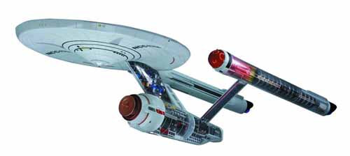 Star Trek The Original Series Enterprise Cutaway Model --0