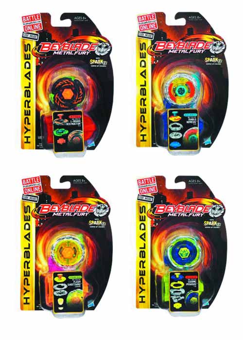 Beyblade Hyperblades Battle Top assortment 201302 --0