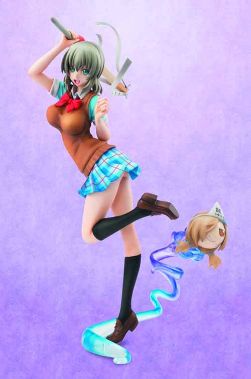 Binbo-Gami Ga Sakura Ichiko & Momiji Ex Model PVC Figure --0