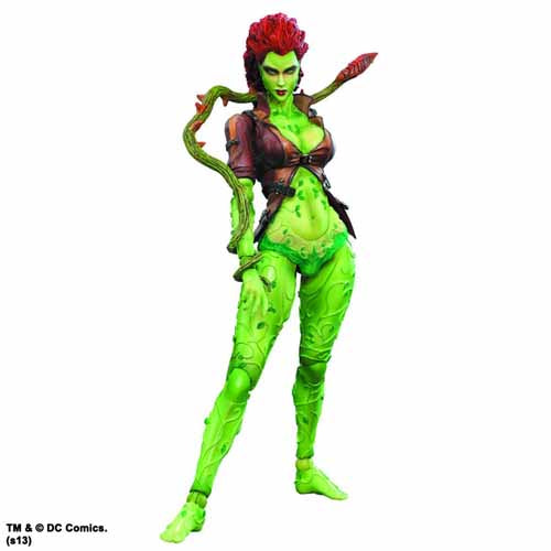 Batman Arkham City Play Arts Kai Poison Ivy Action Figure --0
