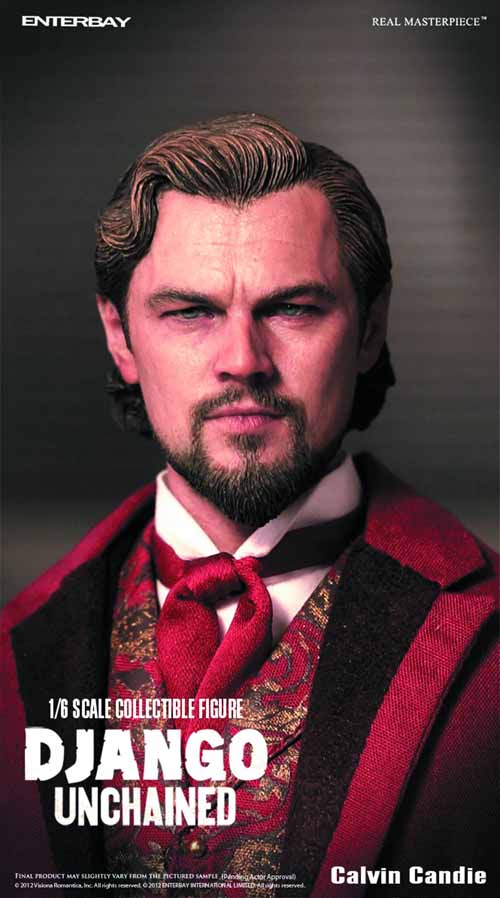 Django Unchained Calvin Real Masterpiece Action Figure --0