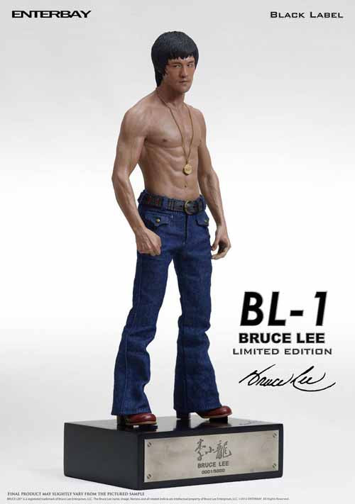 Bruce Lee Black Label Statue -- Enterbay --0