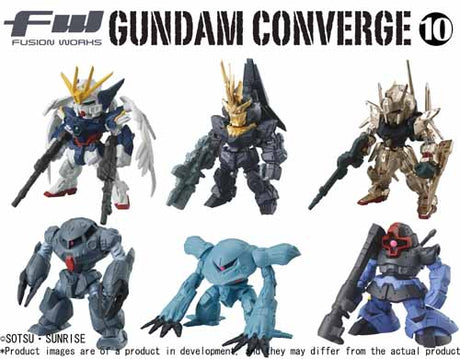 MSG FW Gundam Converge 10 Trad Figure 10-Piece assortment --0