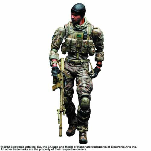 Medal Of Honor Warfighter Play Arts Kai Preacher Act Fig --0