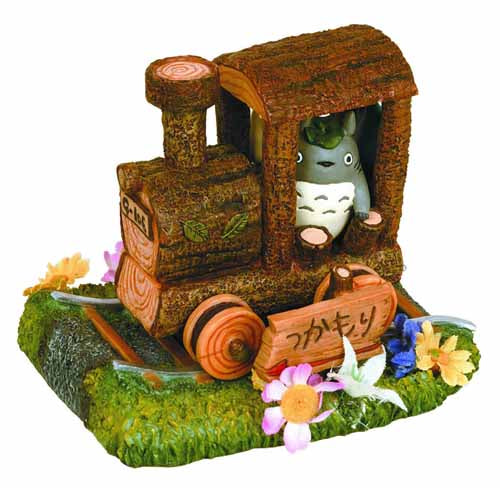 My Neighbor Totoro On A Choo Choo Train Diorama --0