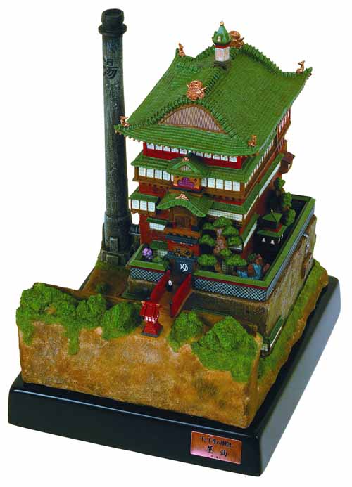 Spirited Away Bath House Diorama--Studio Ghibli H Miyazaki --0