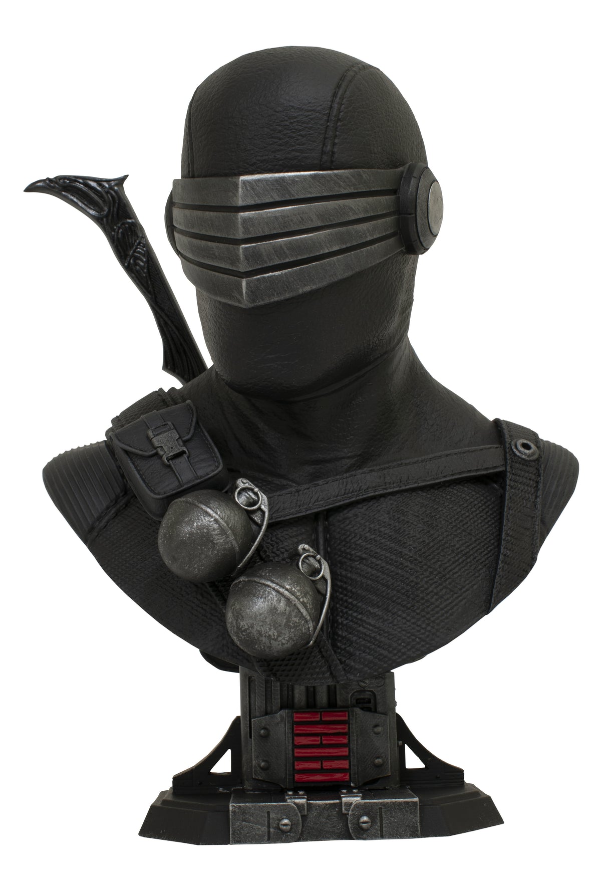 GI Joe Legends in 3D Snake Eyes 1/2 Scale Bust Diamond Select --2
