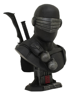 GI Joe Legends in 3D Snake Eyes 1/2 Scale Bust Diamond Select --0