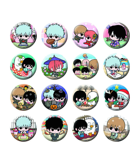 Gintama Yorozuya Fortune Badge Calendar 16pc Ds --0